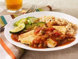 Turkey Cutlets with Creole Gravy