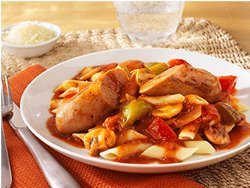 Italian Style Turkey Sausage and Peppers