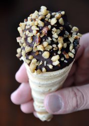 Homemade Mini Ice Cream Drumsticks