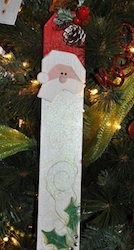 Balsa Board Santa