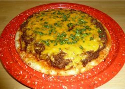 Too Easy Taco Pizza