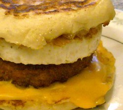 Homemade Sausage Egg McMuffin from McDonald's