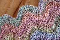  9 Pastel Colored Patterns for Crochet Baby Blankets
