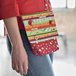 Bright Stripe Patchwork Bag