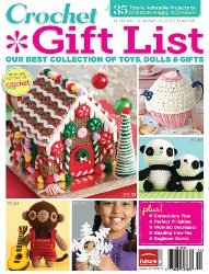 Crochet Gift List from Crochet Today!