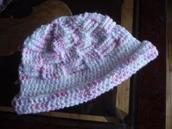 Basket Weave Crochet Baby Hat