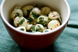 Spicy Citrus Mozzarella Bites