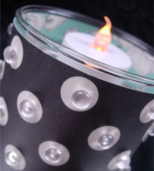 Decorative Paper Candle Cover