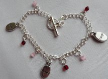 Live, Love, Laugh Charm Bracelet