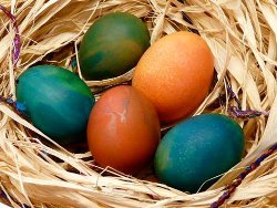 Magnificent Marbled Easter Eggs