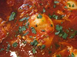 Eggs In Tomato Sauce