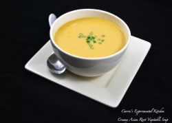 Creamy Asian Root Vegetable Soup