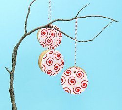 Valentine Cookie Ornaments