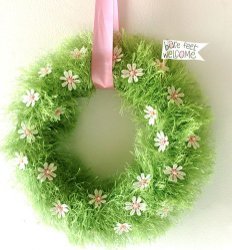 The Grass is Greener Wreath