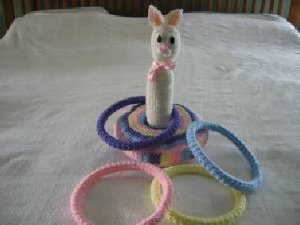 Bunny Ring Toss Game