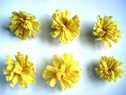 Mini Felt Pom Flowers