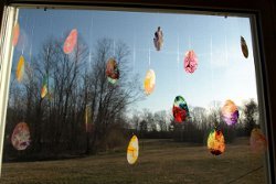 Easter Egg Sun Catchers