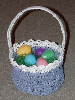 Recycled Easter Basket