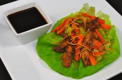 Teriyaki Chicken Lettuce Wraps