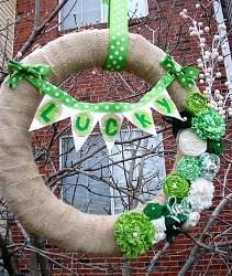 Happy-Go-Lucky Wreath