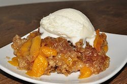 Peachy Keen Cobbler