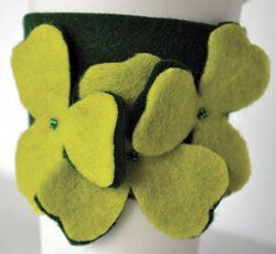 St. Patrick's Day Clover Cozies