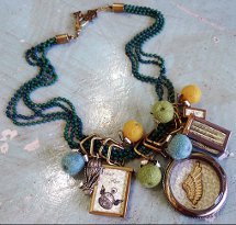 Time Flies Book Locket Necklace