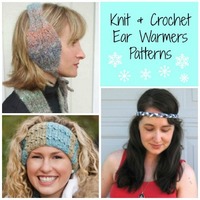 17 Knit and Crochet Ear Warmer Patterns