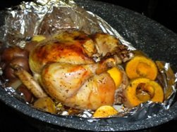 How to Roast a Chicken: Organic Lemon Chicken