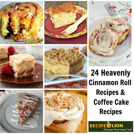 23 Heavenly Cinnamon Roll Recipes & Coffee Cake Recipes