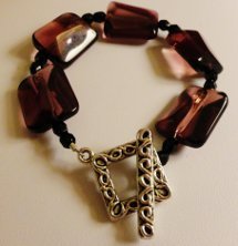 Purple Hard Candy Bracelet