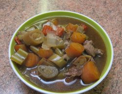 Slow Cooker Beef Casserole Soup