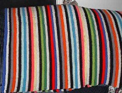 Bev's Old Rainbow Blanket