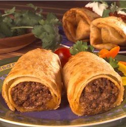 Easy Beef Chimichangas