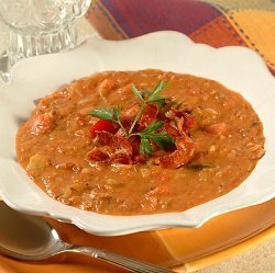 Bean, Cheese and Green Chile Stew