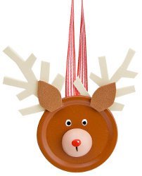 Reindeer Lid Ornament