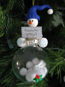 Snowballs for Sale Ornament