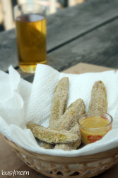Oven Fried Pickles