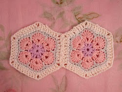 African Flower Hexagon Tutorial