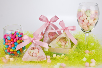 Easter Pyramid Candy Bag