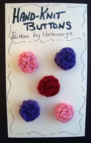 Simple Knit Buttons