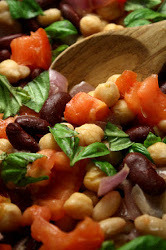 Warm 3 Bean Salad