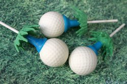 Golf Ball Cake Pops