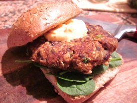 Sweet Potato & Black Bean Burgers