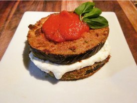 Baked Eggplant Napoleans