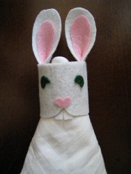 Bitty Bunny Napkin Rings