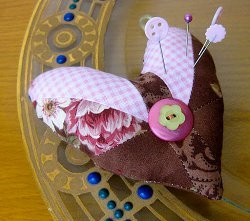 Heart Pincushion Tutorial