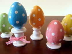Just Dotty Easter Egg Finials