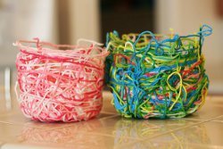 Crazy Yarn Baskets