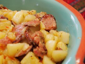 Easy Potato & Sausage Hash